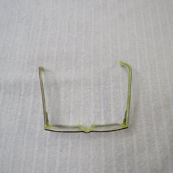 Youth Eye Glasses Girl Kids Brown Green Plastic Tortoise Shell Frames Unbranded - Picture 2 of 11